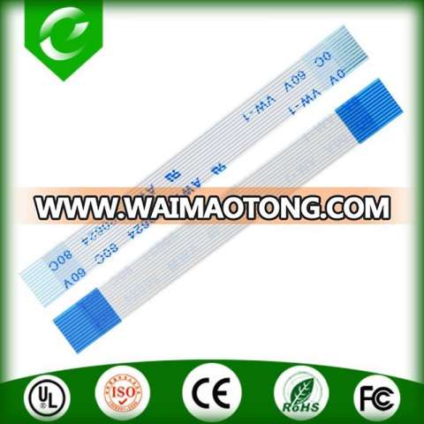 Custom high quality ffc 10 pin flat ribbon cable